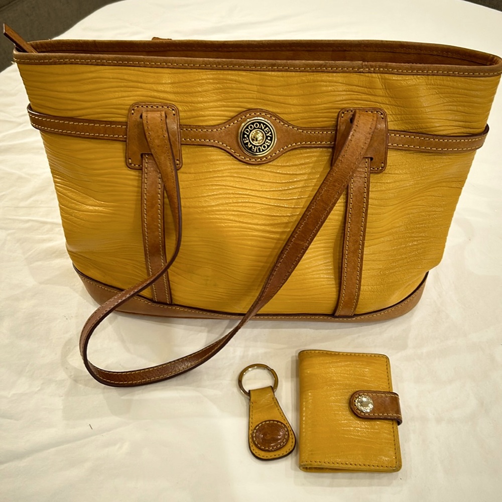 Dooney and Bourke Tote, Wallet and Key Chain